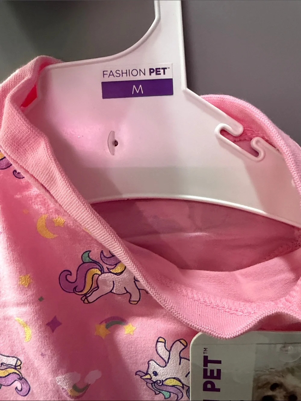 Fashion Pet Pink Unicorn Pajamas for Dogs - Soft Cozy Sleepwear